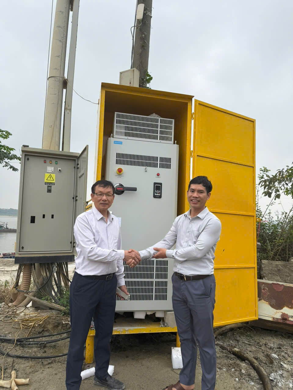 Lắp đặt biến tần Inovance 560KW 3P 380V